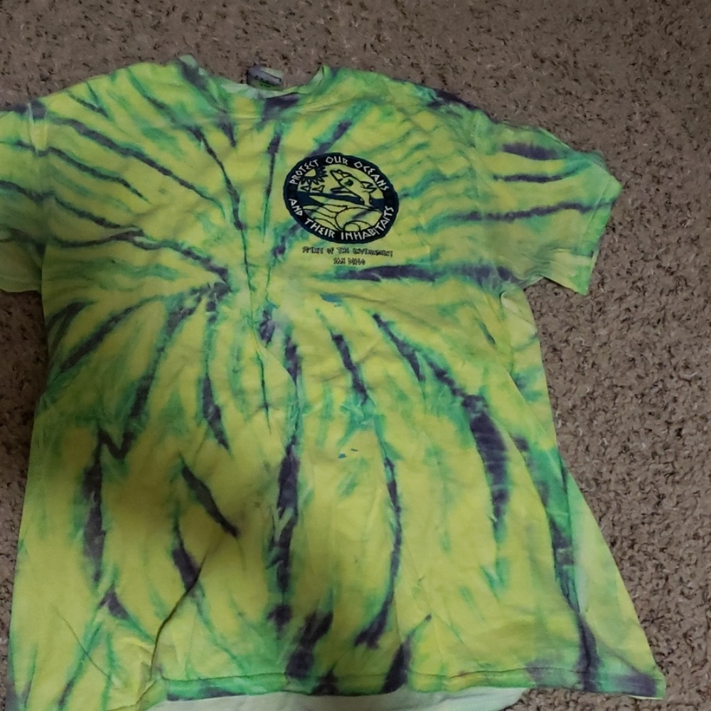 Tie dyed shirt